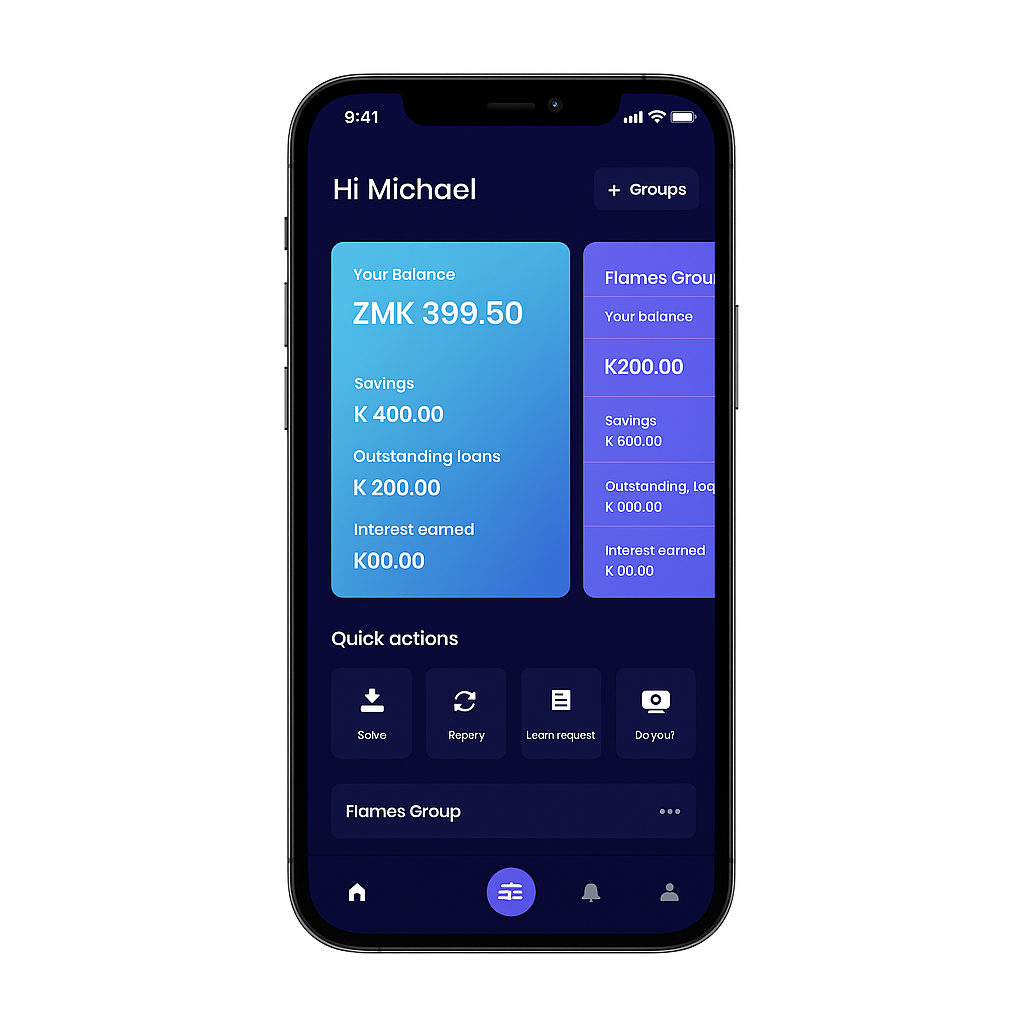 ComGrow App Landing Page